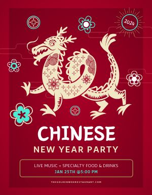 Chinese New Year Flyer