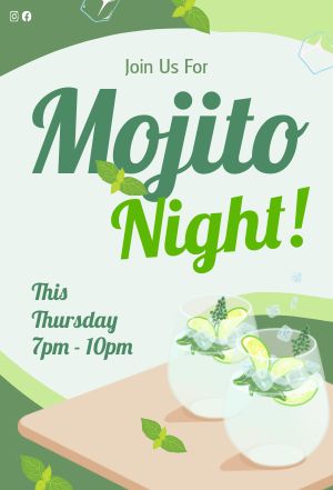 Mojito Night Table Tent