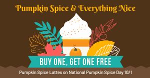 Pumpkin Spice Facebook Post