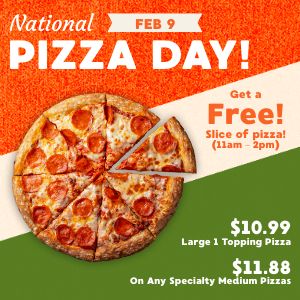 Pizza Day Specials Instagram Post