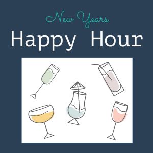 New Years Happy Hour Instagram Post