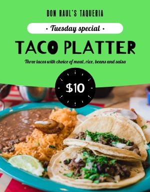 Taco Specials Flyer