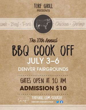 BBQ Cookoff Flyer