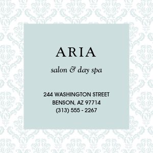 Beauty Salon Business Card