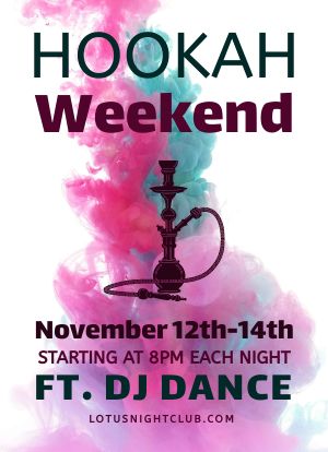 Hookah Event Tabletop Insert