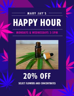 Dispensary Event Flyer