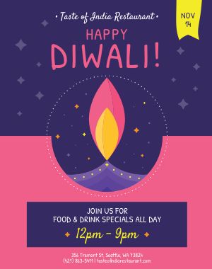 Happy Diwali Poster