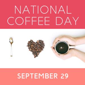 National Coffee Day Instagram Post