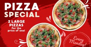 Pizza Special Facebook Post