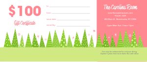 Christmas Tree Gift Certificate