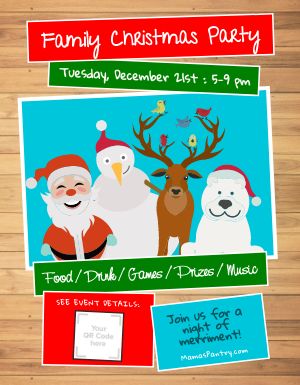 Christmas Party Flyer