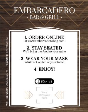 Online Ordering Poster