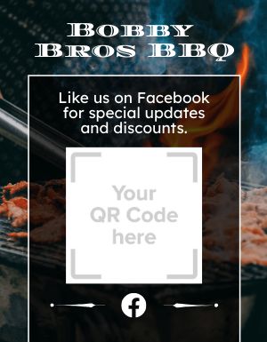 BBQ QR Code Sign