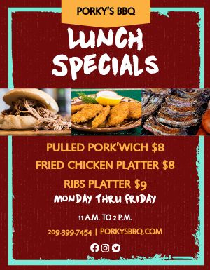 Restaurant Lunch Flyer