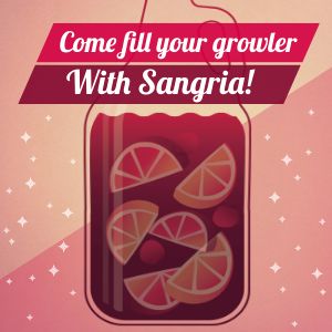 Sangria Growler Instagram Post