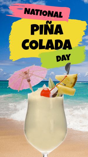 Pina Colada Facebook Story